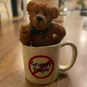 Boyds Collection Razz-Bearies 3” Figurine - “Anti-Groucho" - 2003